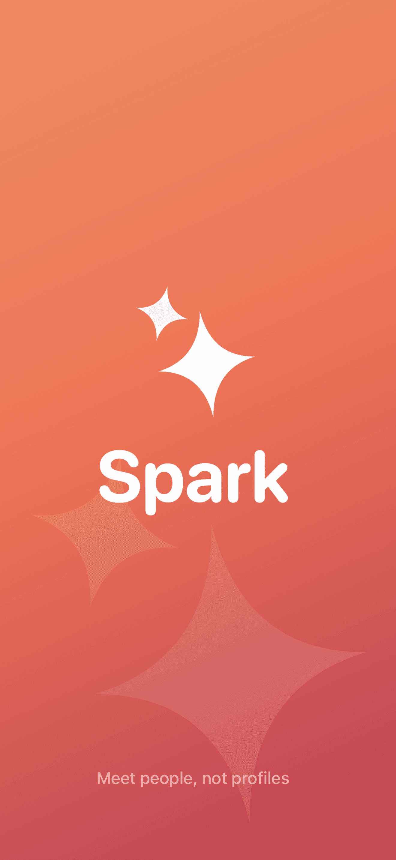 Spark app splash screen